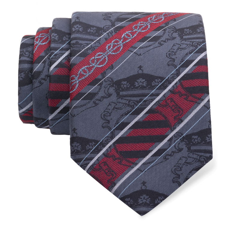 Cravat CROATA Thematic  Dubrovnik Blue  Silk 100%  