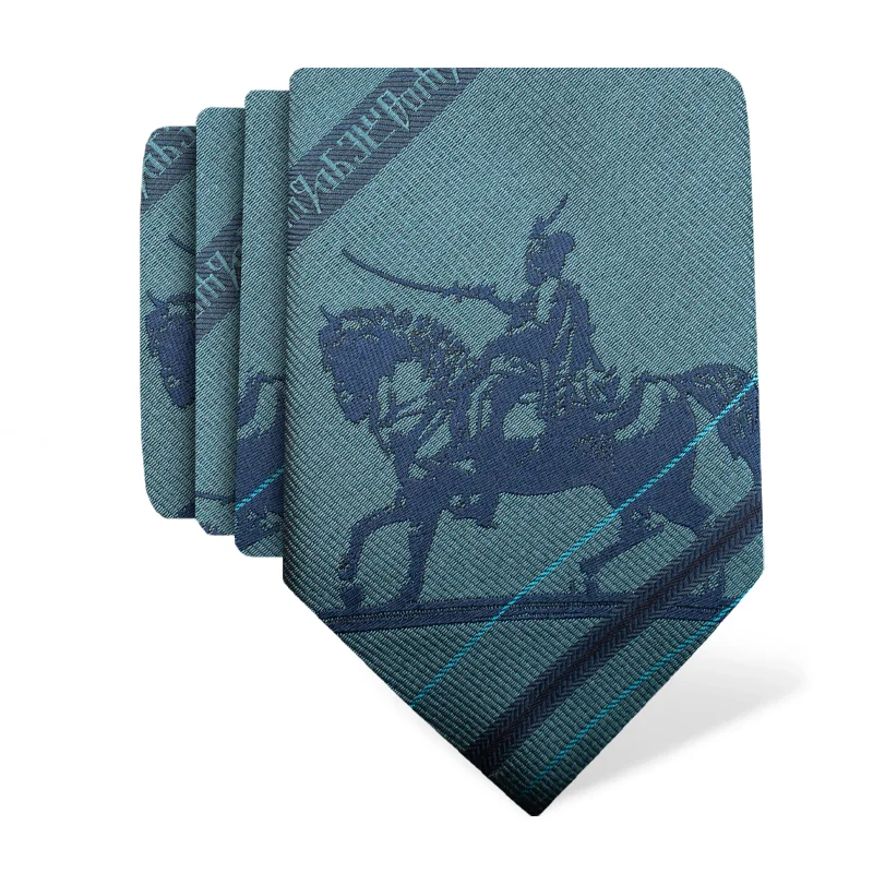 Cravat CROATA Thematic  Zagreb Green  Silk 100%  