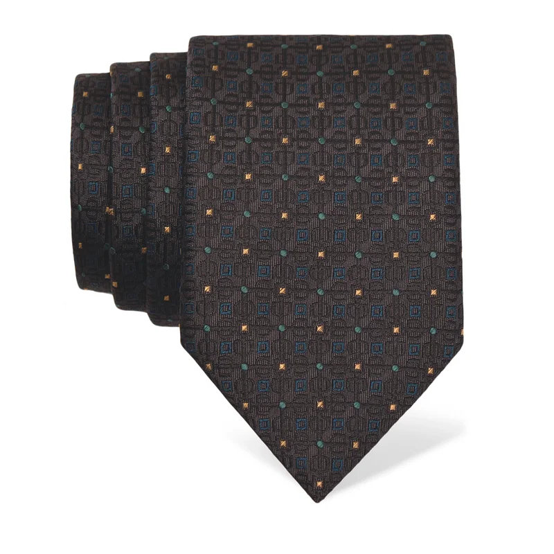 Cravat CROATA Thematic  Glagolitic alphabet   Silk 100%  