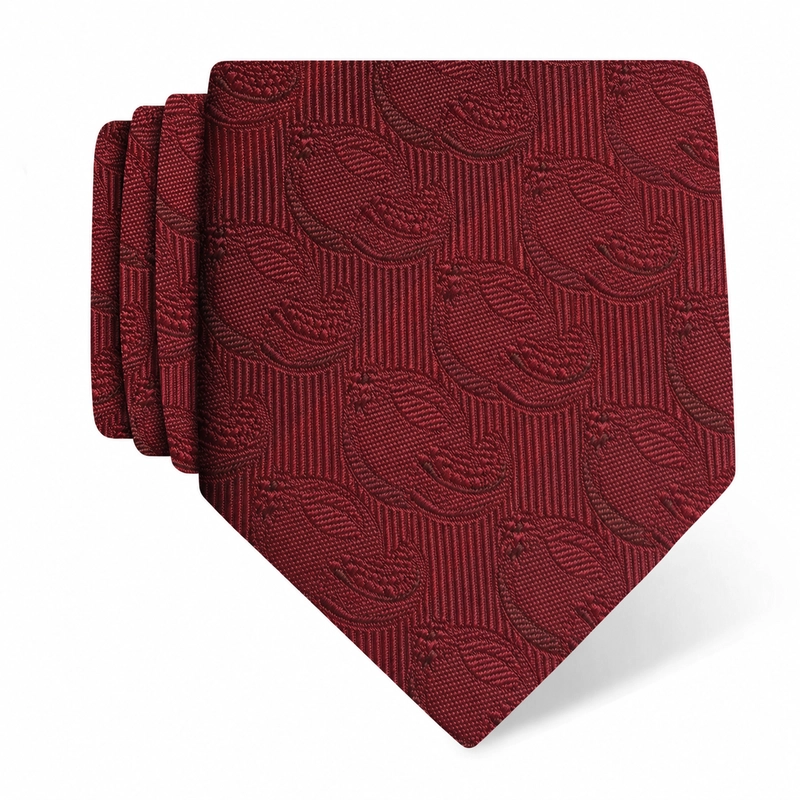 Cravat CROATA Brijuni Thematic   Petroleum  Silk 100%  