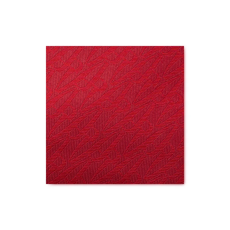 Cravat CROATA Dubrovnik Thematic  Glagolitic alphabet Red  Silk 100%  