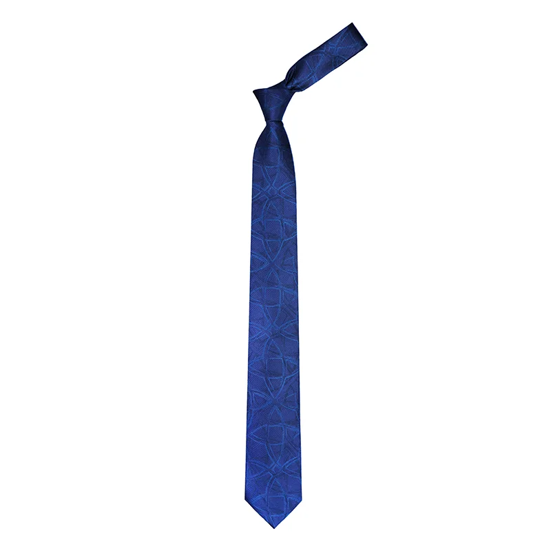 Cravat CROATA Dubrovnik Thematic  Braiding Dark blue  Silk 100%  