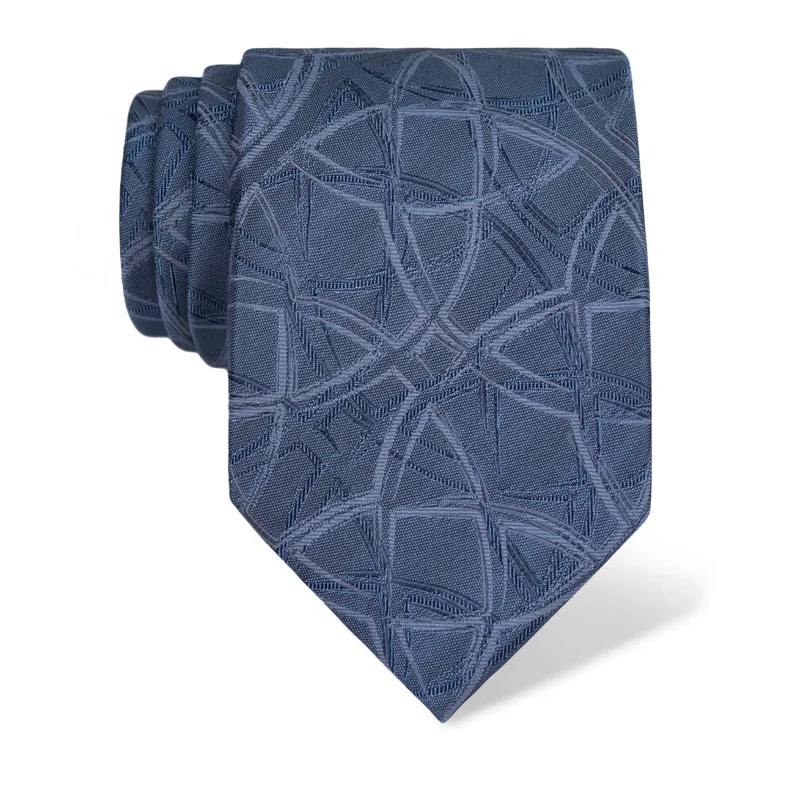 Cravat CROATA Dubrovnik Thematic Limited edition Braiding Grey  Silk 100%  