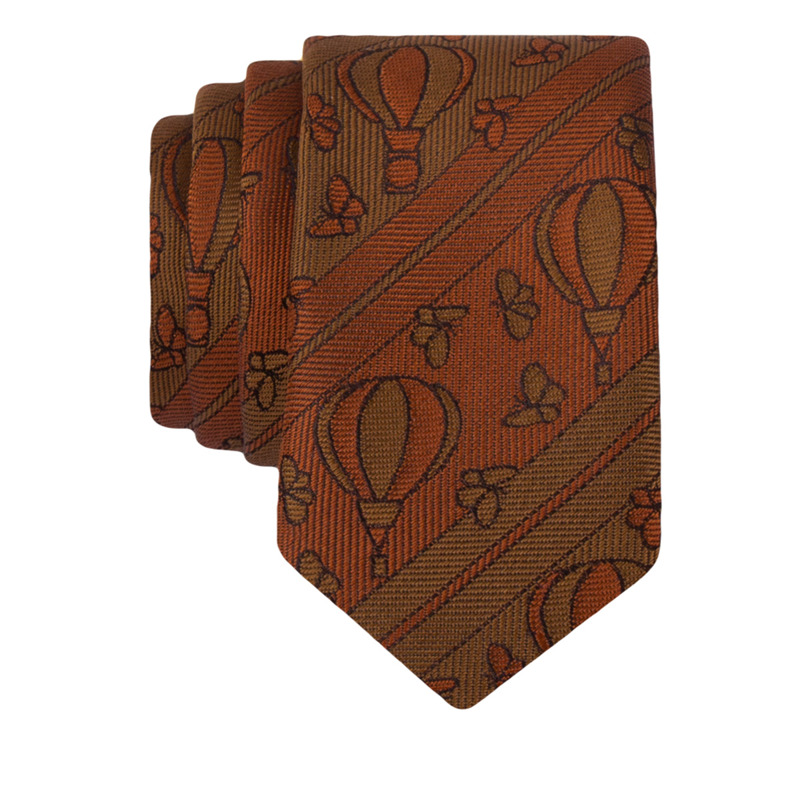 Cravat CROATA CROATA Classic  Other Dark brown  Silk 100%  