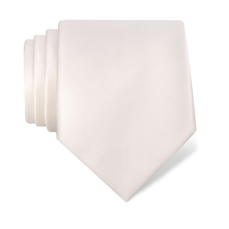Cravat CROATA Clasicum Classic Large Small shapes Champagne  Silk 100%  