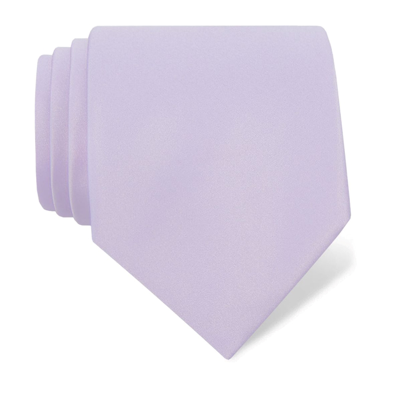 Cravat CROATA Elementum Classic  Solid Purple  Silk 100%  