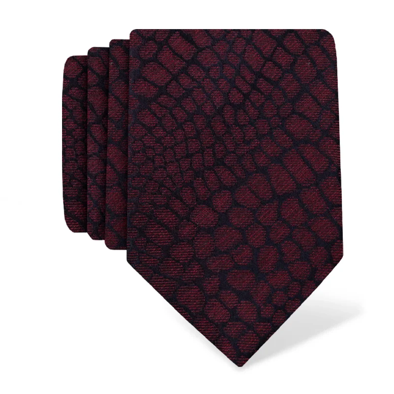 Cravat CROATA Classic  Other Wine red  Silk 100%  