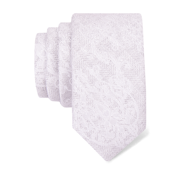 Cravat CROATA Classic  Classic Grey  Silk 100%  