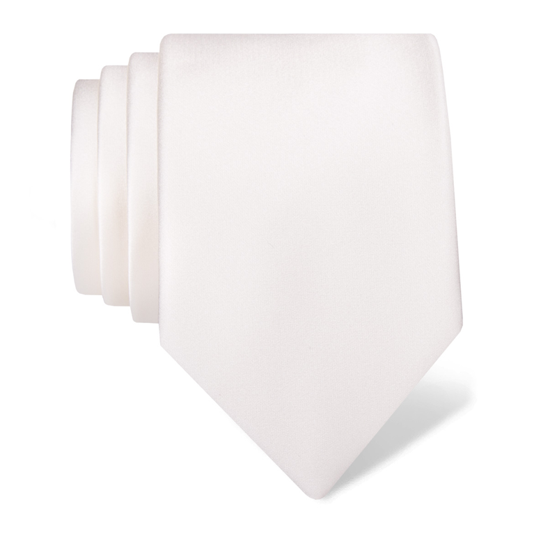 Cravat CROATA Classic  Solid textured Champagne  Silk 100%  
