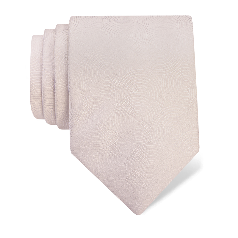 Cravat CROATA Festum Classic  Solid textured White  Silk 100%  