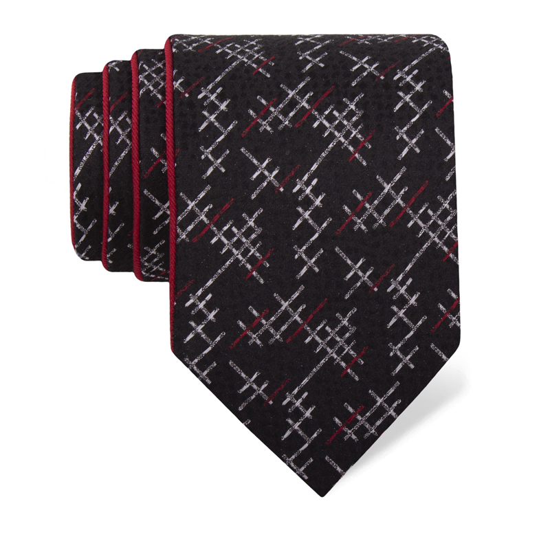 Cravat CROATA Classic Double face Other Black  Silk 100%  