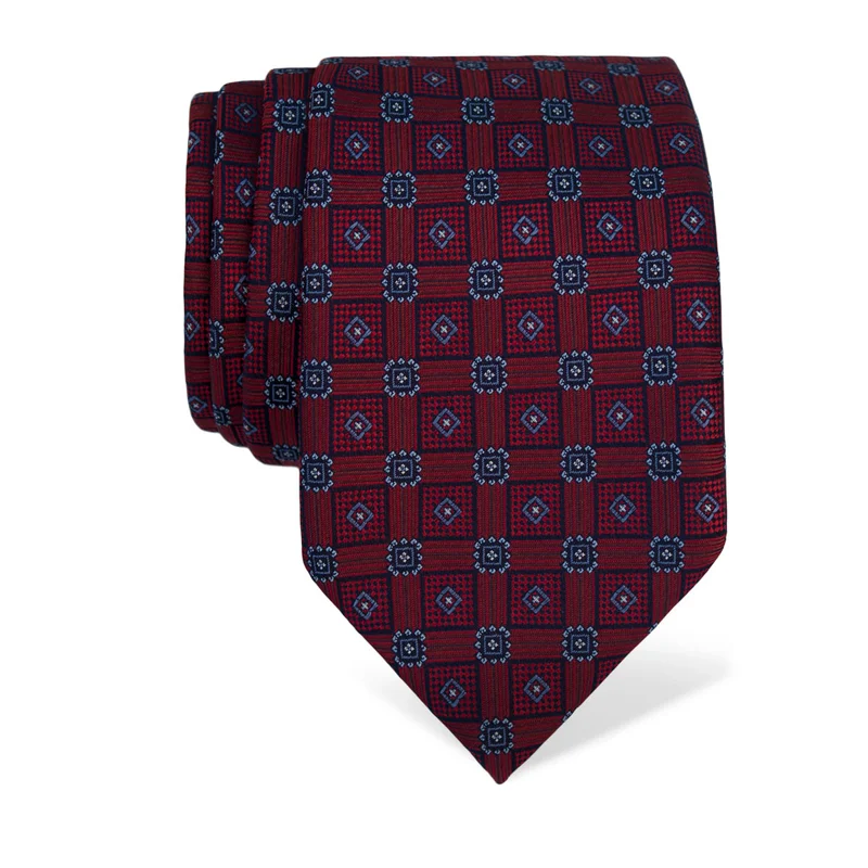 Cravat CROATA Classic Large Other Wine red  Silk 100%  
