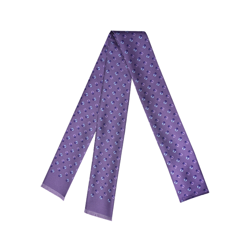 Shawl Necktie CROATA Classic Classic Other Purple  Silk 100%  