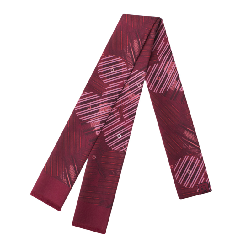 Shawl necktie CROATA Classic Classic Other Wine red  Silk 100%  