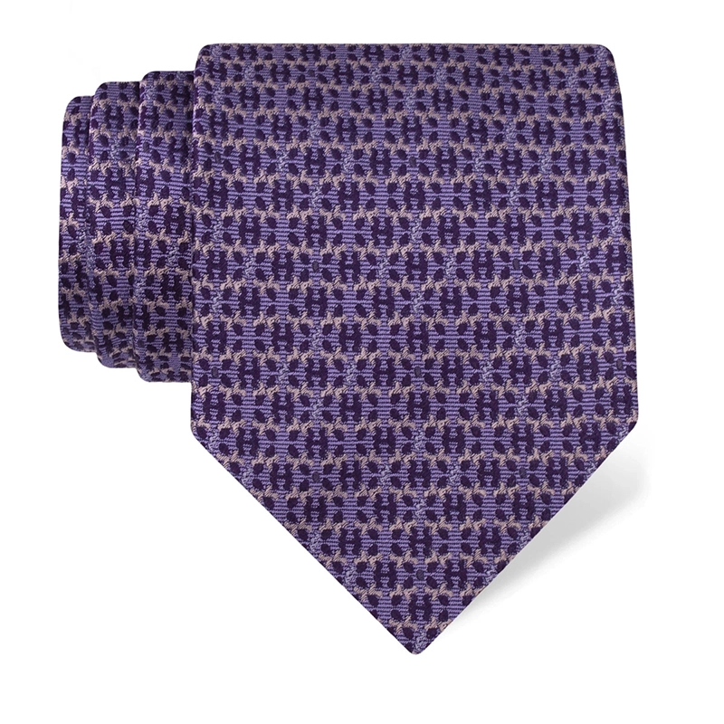 Cravat CROATA Dubrovnik Classic  Other Purple  Silk 100%  
