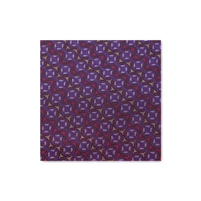 Cravat CROATA Dubrovnik Classic  Other Purple  Silk 100%  