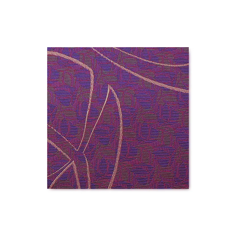 Cravat CROATA Dubrovnik Classic  Other Purple  Silk 100%  