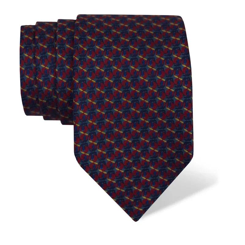 Cravat CROATA Dubrovnik Classic Limited edition Other Blue  Silk 100%  