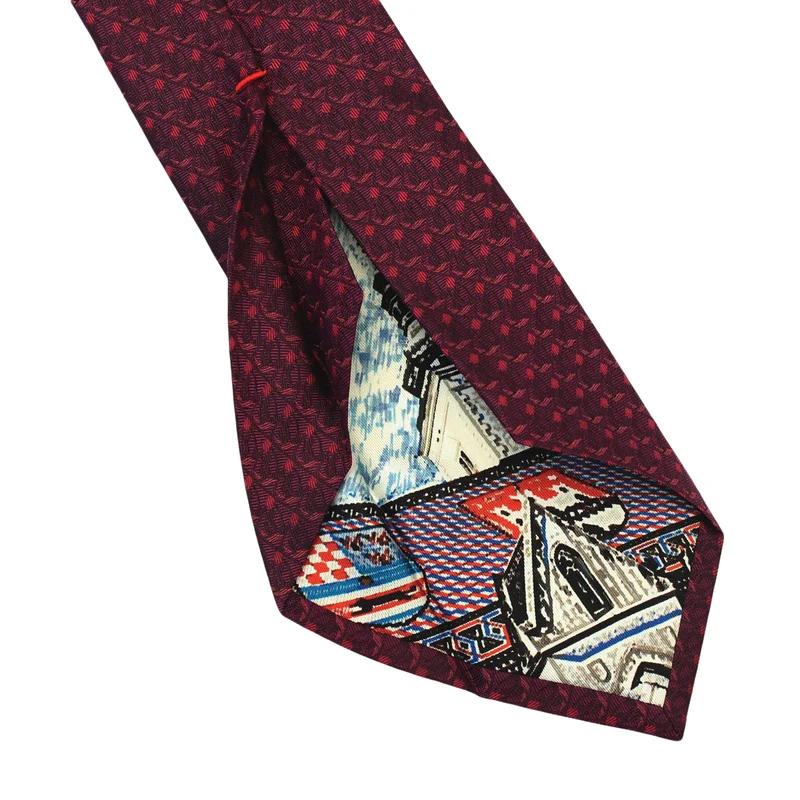 Cravat CROATA Dubrovnik Classic  Other Wine red  Silk 100%  