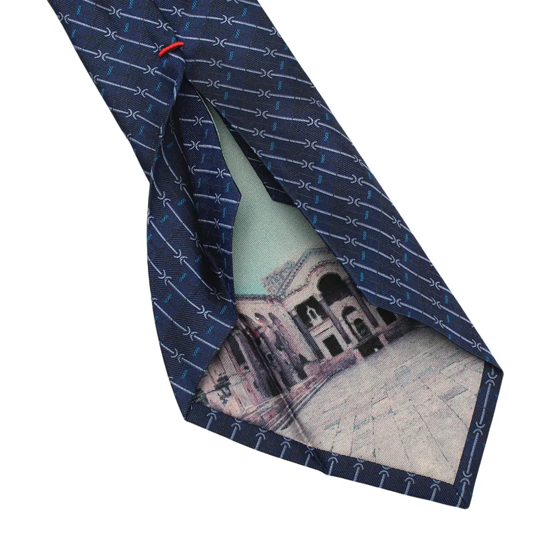 Cravat CROATA Dubrovnik Classic  Other Blue  Silk 100%  