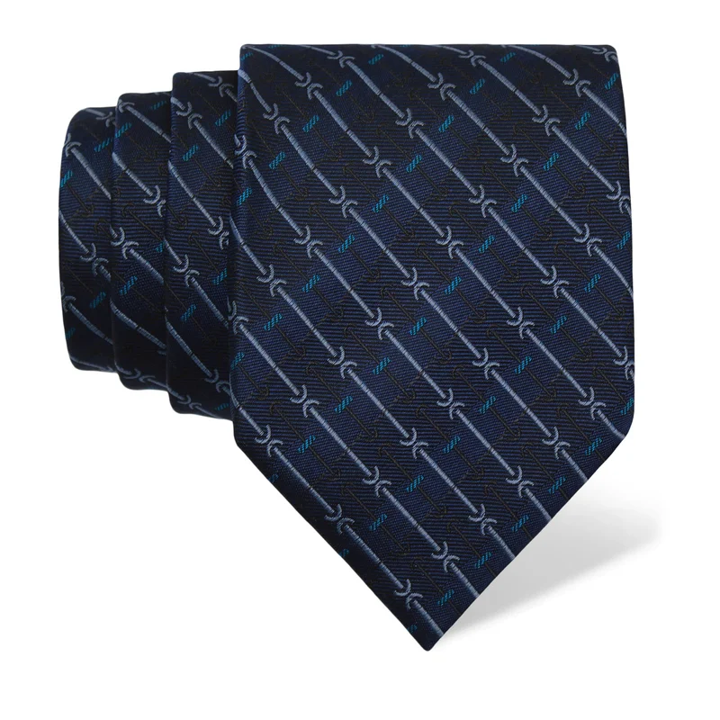 Cravat CROATA Dubrovnik Classic  Other Blue  Silk 100%  