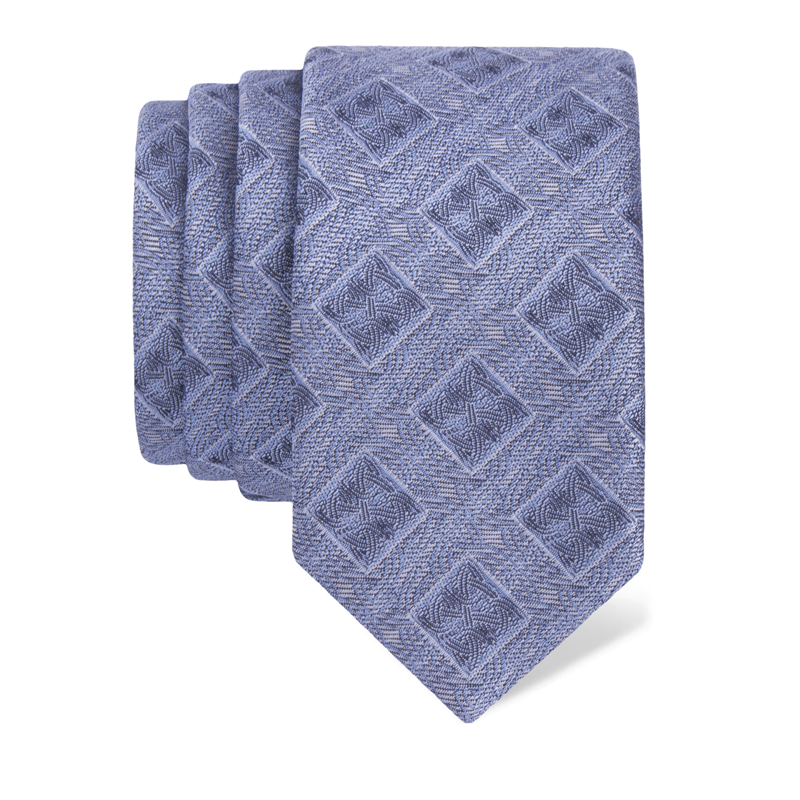Cravat CROATA Kristal Thematic  Braiding Light blue  Silk 100%, High quality chrystals  