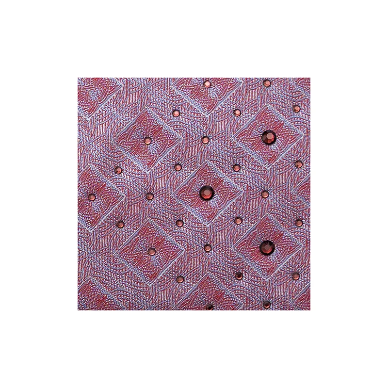 Cravat CROATA Kristal Thematic  Braiding Light blue  Silk 100%, High quality chrystals  
