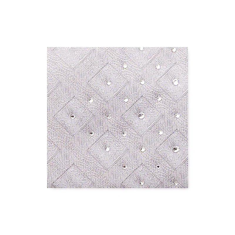 Cravat CROATA Kristal Thematic  Braiding Beige  Silk 100%, High quality chrystals  
