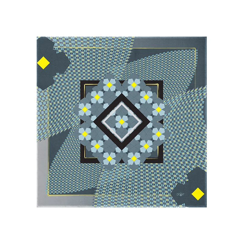 Scarf CROATA Classic  Other Grey  Silk 100%  