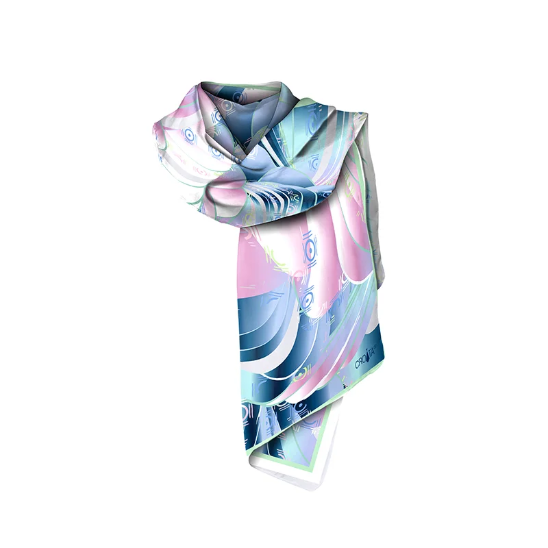 Shawl CROATA Classic  Other Light green  Silk 100%  