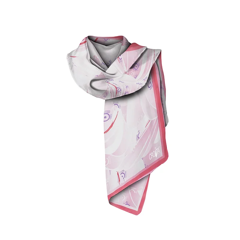 Shawl CROATA Classic  Other Pink  Silk 100%  