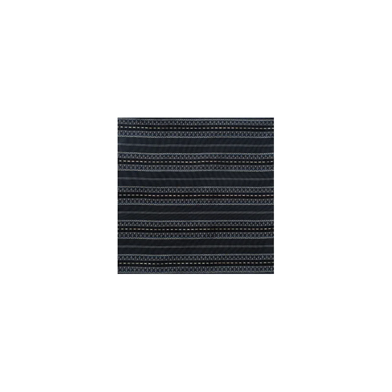 Pocket square CROATA AuHRum Thematic  Glagolitic alphabet Grey  Silk 95%, Metalized fiber (gold)5%  