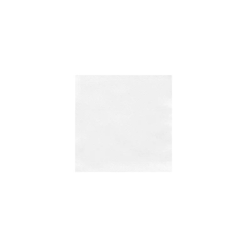 Pocket square CROATA Classic  Solid White  Silk 100%  