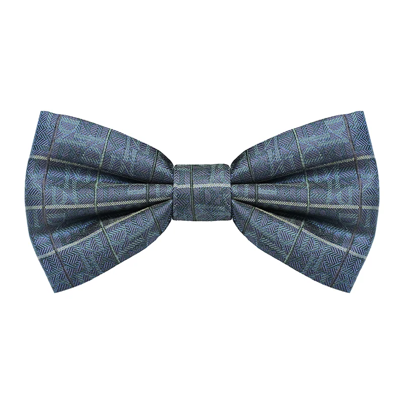 Bow tie CROATA Thematic  Glagolitic alphabet Petroleum  Silk 100%  