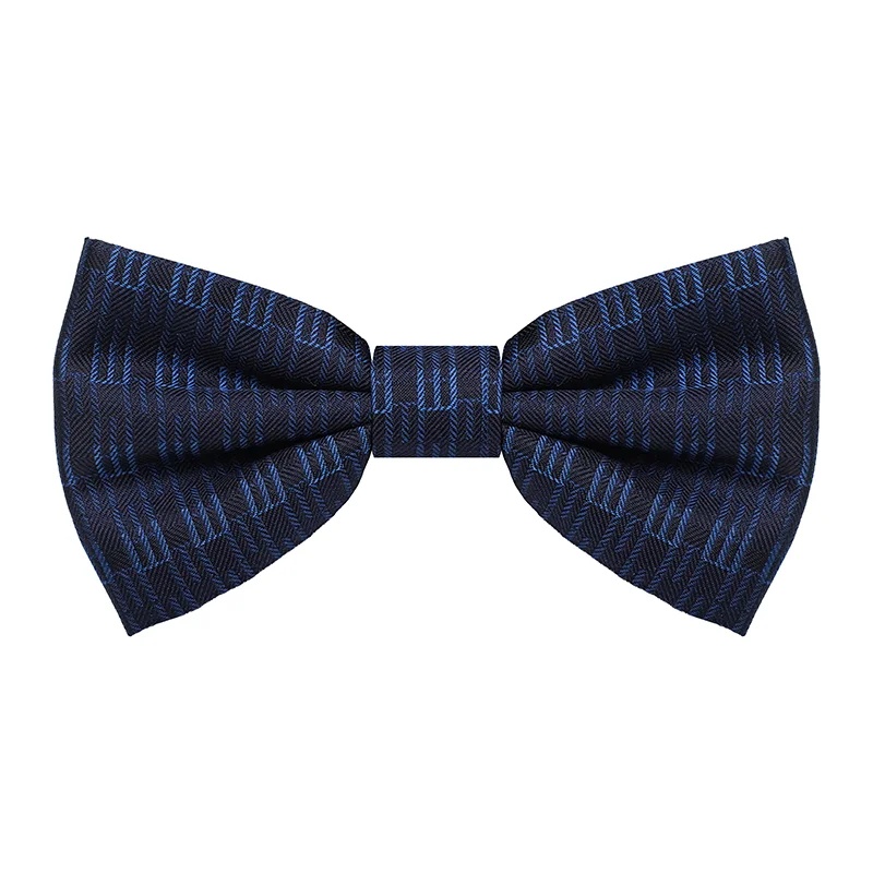 Bow tie CROATA Thematic  Glagolitic alphabet Dark blue  Silk 100%  