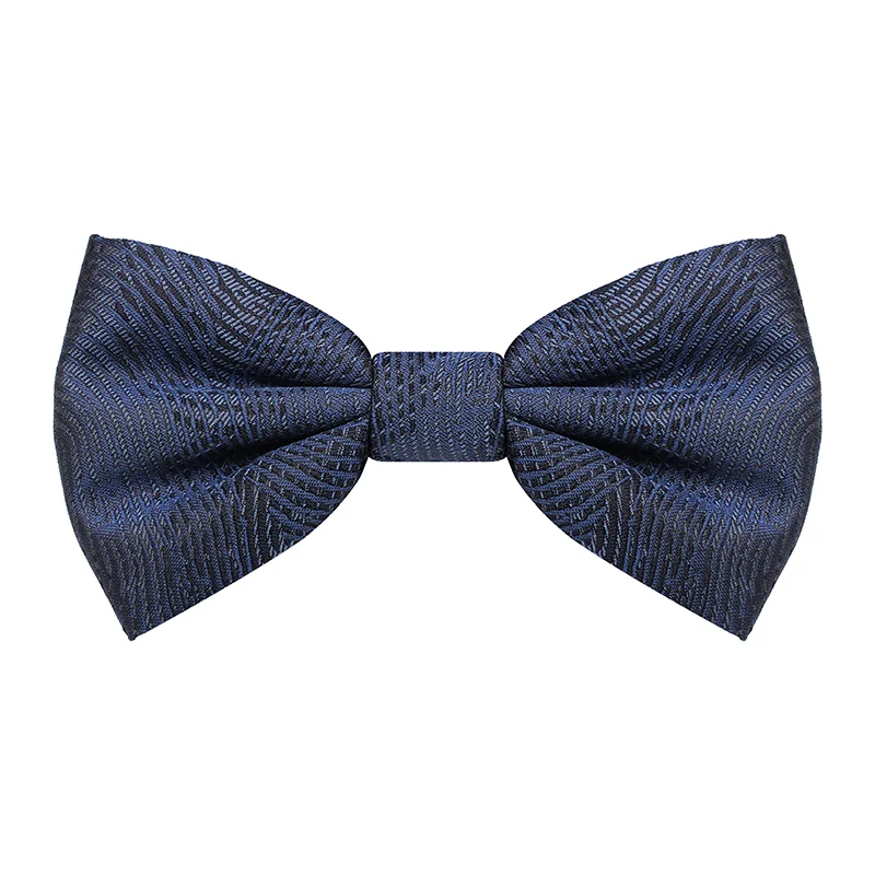 Bow tie CROATA Thematic  Fingerprints by Ivan Vučetić Dark blue  Silk 100%  