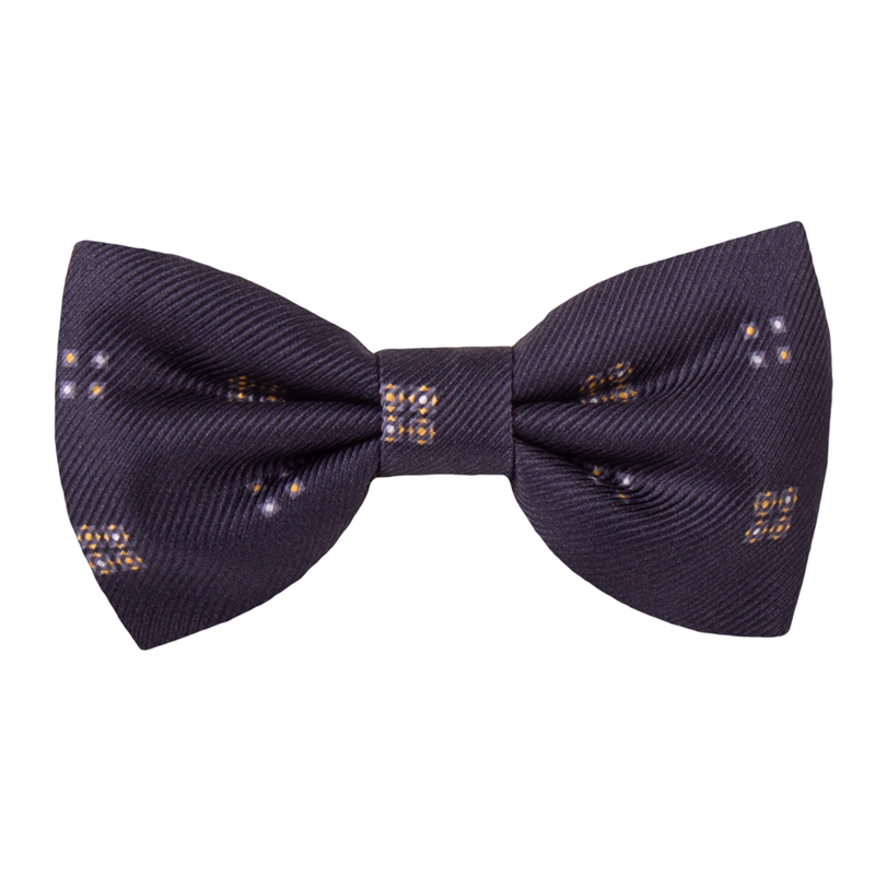 Bow tie CROATA Classic Pre-tied bow tie Dots Green  Silk 100%  