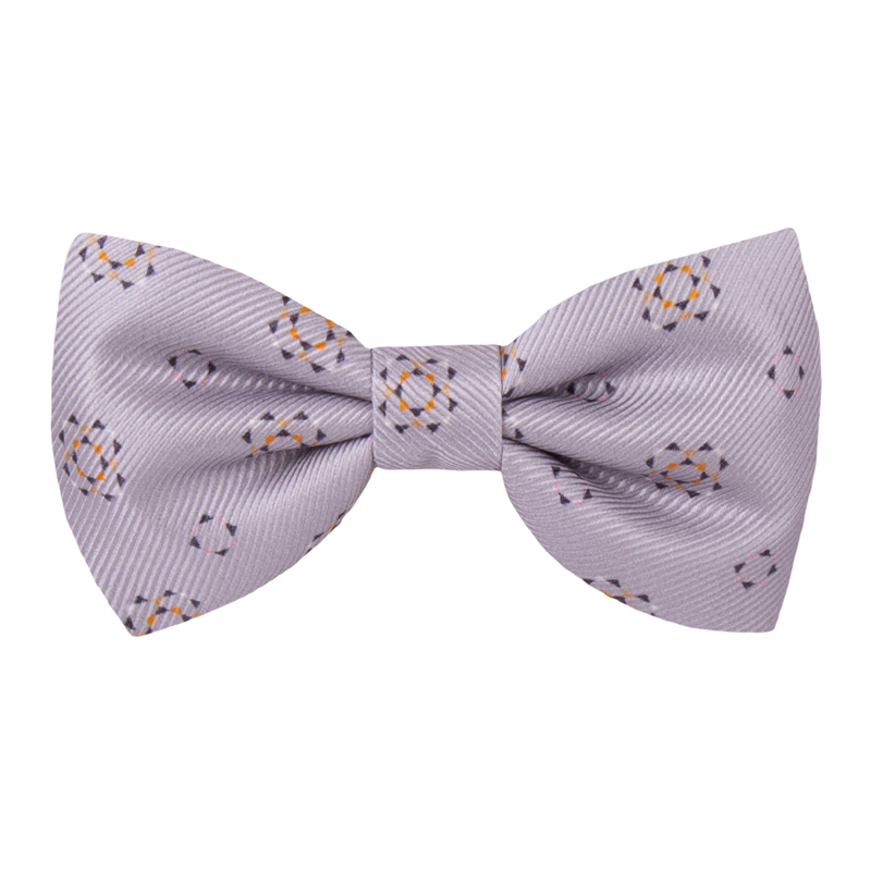 Bow tie CROATA Classic  Other Light grey  Silk 100%  