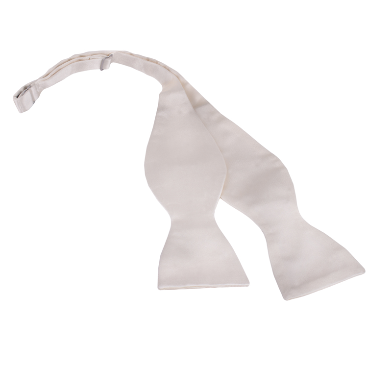 Bow tie CROATA Classic Standard Solid Champagne  Silk 100%  