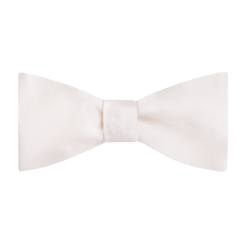 Bow tie CROATA Classic Standard Solid Champagne  Silk 100%  