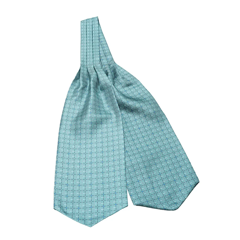 Ascot CROATA Thematic  Glagolitic alphabet Green  Silk 100%  