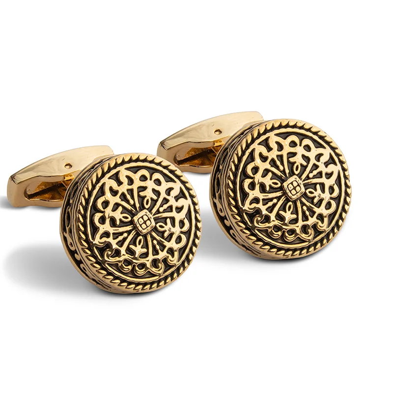 Cufflinks CROATA Classic  Other Gold  Base metal coated with non-noble metal  