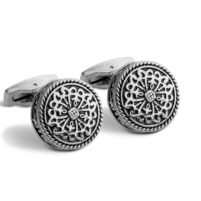 Cufflinks Classic  Other Black  Base metal coated with non-noble metal  