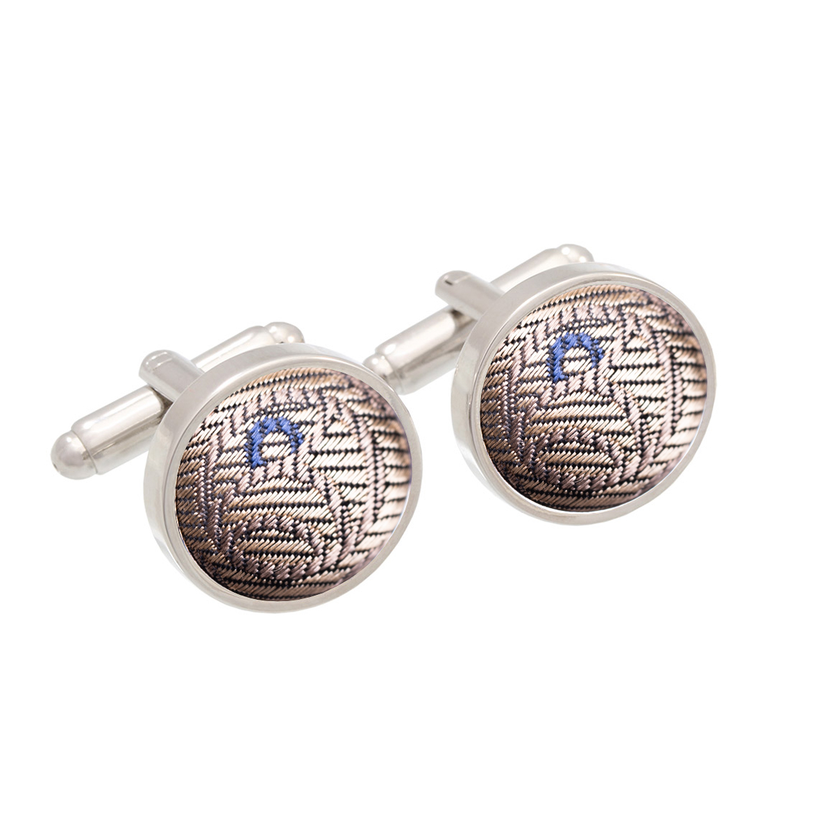 Cufflinks CROATA Thematic  Alka of Sinj Gold  Silk 100%  