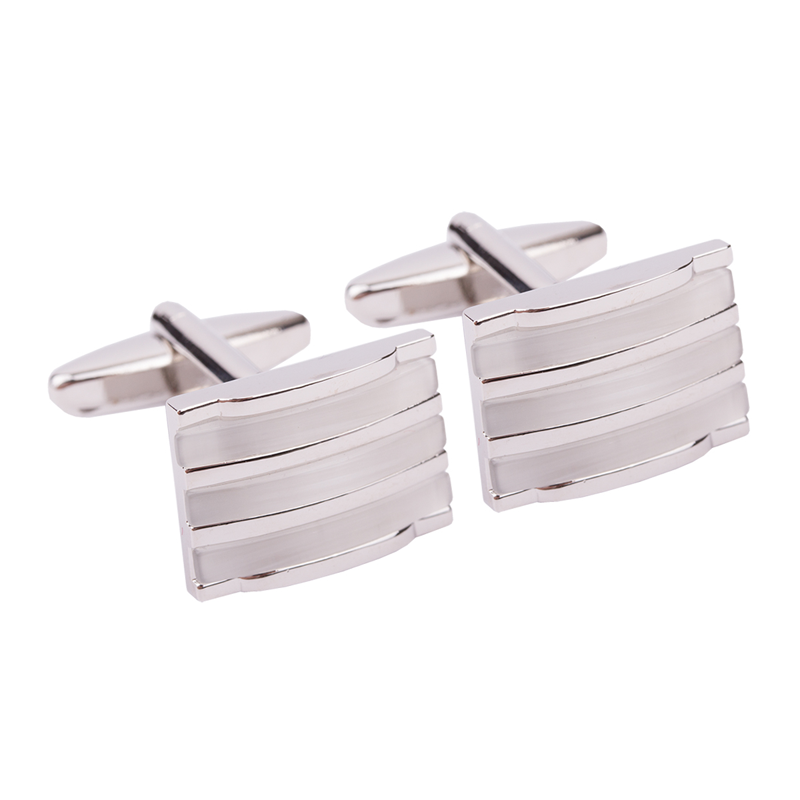 Cufflinks CROATA Classic Classic Classic Silver  Base metal coated with non-noble metal  