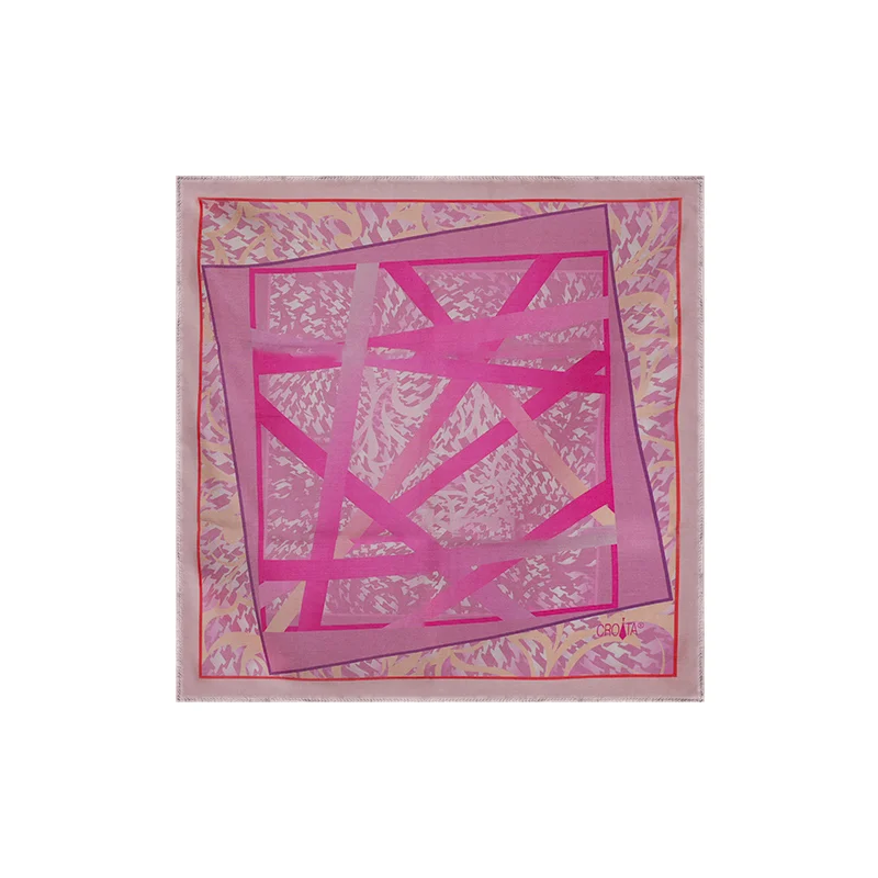 Small scarf Classic  Other Pink  Silk 100%  