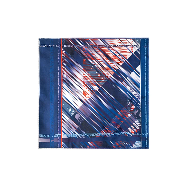 Small scarf CROATA Classic  Other Blue  Silk 100%  