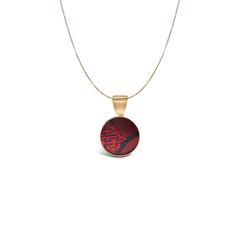 Necklace CROATA Thematic  Thematic Red  14-karat yellow gold  