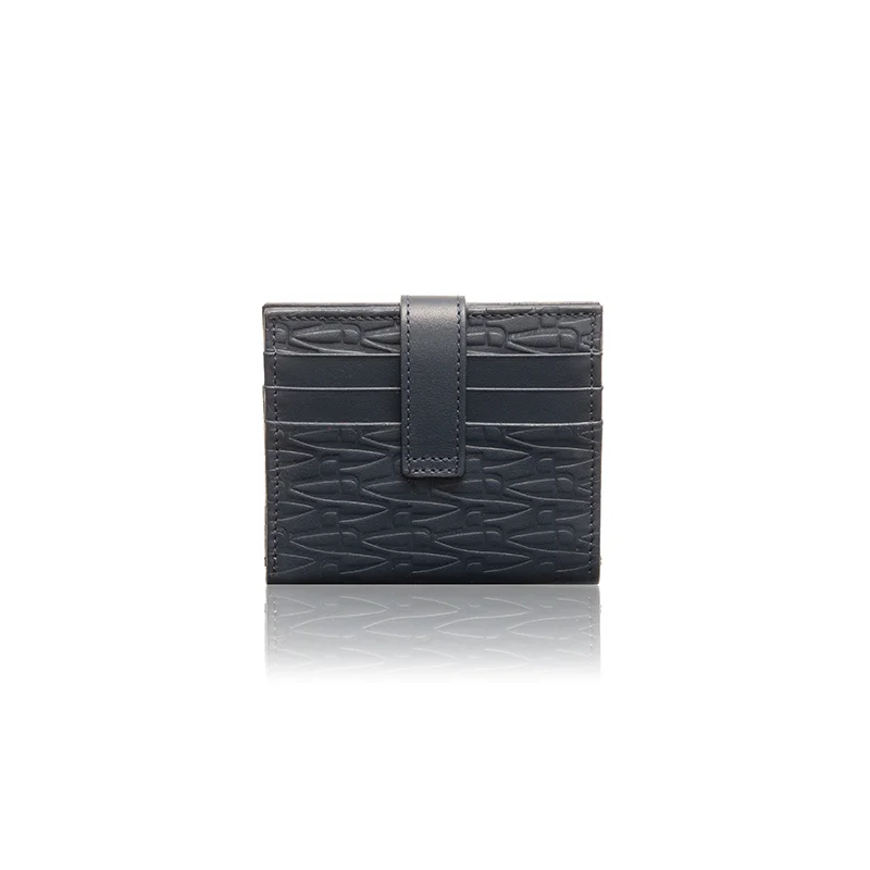 Wallet CROATA CROATA Thematic Thematic Glagolitic alphabet Dark blue  Leather 100%  