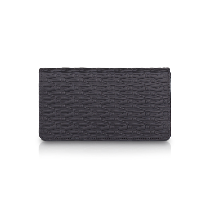 Cosmetic bag CROATA CROATA Thematic Thematic Glagolitic alphabet Black  Leather 100%  